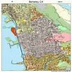 Berkeley California Street Map 0606000