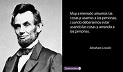 125 frases de Abraham Lincoln, maravillosas
