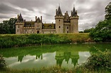 Castle of Sully-sur-Loire, Loire region, France. Snap of 30 June 2017 ...