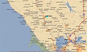 Santa Rosa, California Map