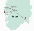 Sognefjord widziany z promu Bergen-Flam (Norwegia) - 500 miles
