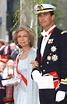 Queen Sofia & Crown Prince Felipe Of Spain Attend The Wedding Of ...