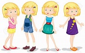 clipart tall girl - Clipground