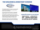 PPT - THE WELCOME & DIRECTORY SCREENS PowerPoint Presentation, free ...