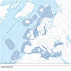 Map Of Europe Seas – Map Vector