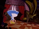 Alice upside down. | Alice in wonderland 1951, Alice in wonderland ...