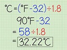 Equation To Convert Celsius Into Fahrenheit - Tessshebaylo