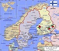 Mapa Mundi: Mapa da Finlândia