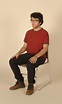 File:Young man sitting in a chair, Feb 2014.jpg - Wikimedia Commons