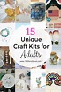 15 Unique Craft Kits for Adults | Diy kits gift, Unique crafts, Monthly ...