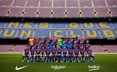 The FC Barcelona first team official photo