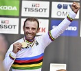 Spain's Alejandro Valverde sprints to road race world title