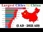 Top 10 Biggest Cities in China(1A.D-2021A.D) Most Populated Cities of ...
