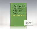 Philosophy and the Mirror of Nature Richard Rorty First Edition Signed