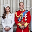 The Duke and Duchess of Cambridge couldn't stop smiling as they stood ...