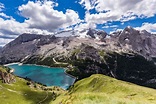 [#Picoftheday] View of the #Marmolada, also known as the Queen of the # ...