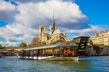 The authentic Bateaux Mouches Lunch Cruise on the Seine river in Paris
