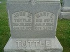 John William Tuttle (1853-1937): homenaje de Find a Grave
