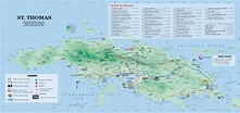 St. Thomas Map - The Adventures of Aleta