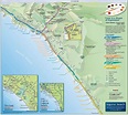 Map of Laguna Beach Maps And Directions, Beachfront Hotels, California ...