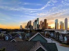 Downtown Houston this morning : houston