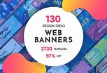 130 in 1 Web Banner Design Templates Bundle on Behance