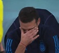 梅西进球，你哭了吗？现场：阿根廷主教练、解说员、艾马尔全哭了_腾讯新闻