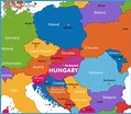 Hungary Map - TravelsFinders.Com