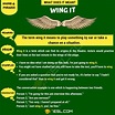 Wing It Meaning: How to Use the Popular Idiom “Wing It” Correctly ...