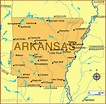 Large Detailed Administrative Map Of Arkansas State W - vrogue.co