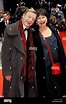 German actor Otto Sander and his wife, actress Monika Hansen, arrive ...
