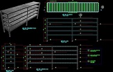 Stainless Steel Shelves DWG Block for AutoCAD • Designs CAD