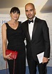 Photo : Pep Guardiola et sa femme Christina Serra lors de la cérémonie ...
