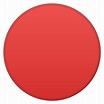 🔴 Círculo Rojo Grande Emoji