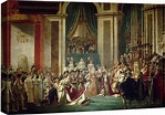 Amazon.com: wall26 - Canvas Wll Art - The Coronation of Napoleon by ...