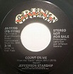 Jefferson Starship – Count On Me (1978, Vinyl) - Discogs