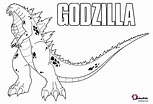 Coloring Pages Godzilla - Coloring Reference