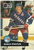 NHL Pro Set 1991 Hockey Trading Card #164 James Patrick #3 New York ...
