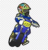 Set Of The 2014 Cartoons - Valentino Rossi Cartoon Png Clipart ...