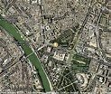 Universidad de Sevilla: popular tourist places, Satellite map - Spain ...