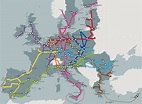Mapa Ferroviario Europa - Mapa Europa