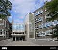 Acland Burghley School in North London. A newly refurbished 1960's ...