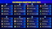 ᐅ Calendario Champions League 2023-24 | FIXTURE Completo