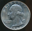 United States, 1966 Quarter Dollar, Washington - Uncirculated