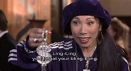 "Ling-Ling, you forgot your bling-bling." -The Hot Chick | Best movie ...