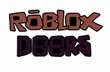 Letras Roblox Doors em Papel Fotografico 22x17 Cm | Produtos Elo7