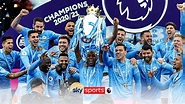 Manchester City lift the 2020/21 Premier League trophy! 🏆 - YouTube