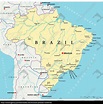 brasilien political map - Lizenzfreies Foto - #13259152 - Bildagentur ...