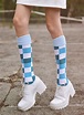 Mooi en Lief by Tolly Dolly Posh Blue Bootin Socks