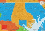 Political Map of Baltimore County